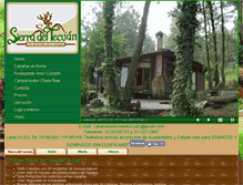 Tablet Screenshot of cabanastapalpasierradeltecuan.com